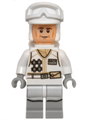 LEGO® figurka Star Wars™ sw0678 – Hoth Rebel Trooper White Uniform