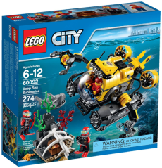 LEGO® City 60092 Hlubinná ponorka