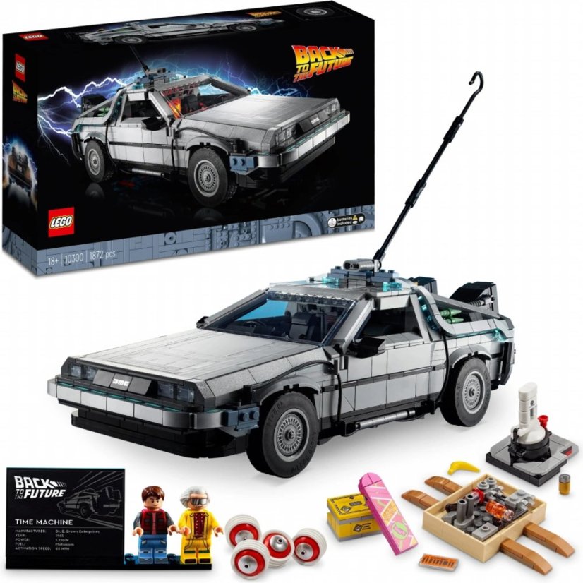LEGO® Icons 10300 Stroj času z Návratu do budoucnosti