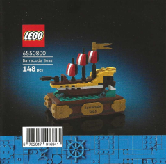 LEGO® Promotional 6550800 Pirátská loď Barracuda Seas