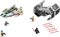 LEGO® Star Wars™ 75150 Vader’s TIE Advanced vs. A-Wing Starfighter