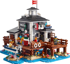 LEGO® Bricklink 910040 Kancelář správce přístavu