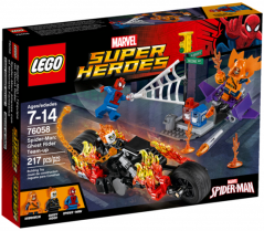 LEGO® Super Heroes 76058 Spiderman: Ghost Rider vstupuje do týmu
