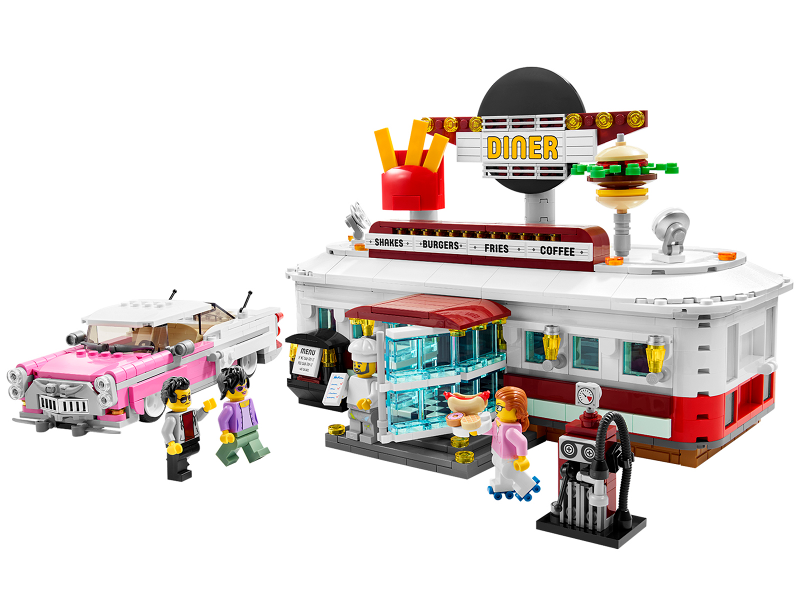 LEGO® BrickLink 910011 Večeře ve stylu 50. let