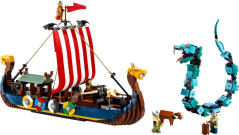LEGO® Creator 31132 Vikingská loď a mořský had