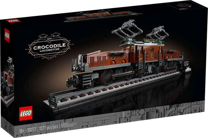 LEGO® Icons 10277 – Crocodile Locomotive