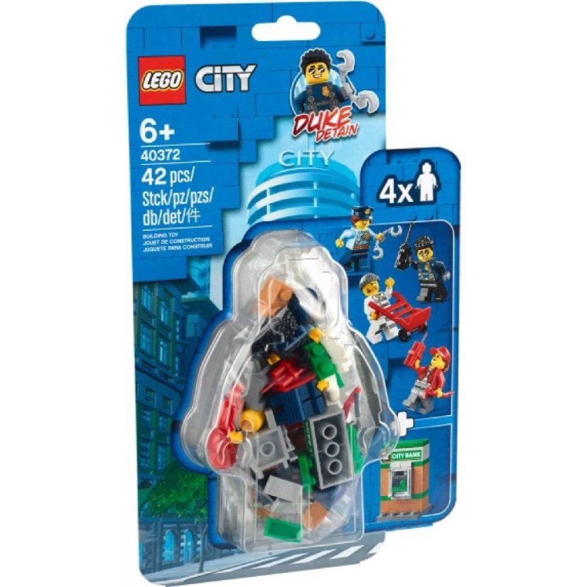 LEGO® City 40372 Policie Sada doplňků s minifigurkami