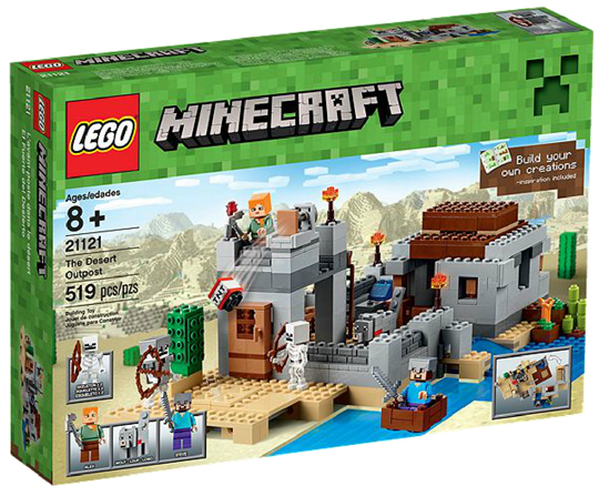 LEGO® Minecraft® 21121 Pouštní hlídková stanice