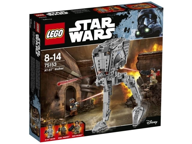 LEGO® Star Wars™ 75153 – AT-ST Walker - Stav zboží: Použité, kompletní balení včetně návodu a krabice v perfektním stavu.