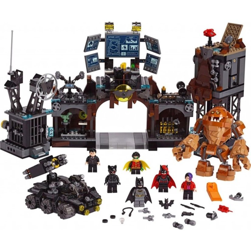 LEGO® Super Heroes 76122 Clayface útočí na Batmanovu jeskyni