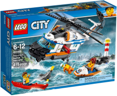 LEGO® City 60166 Výkonná záchranářská helikoptéra