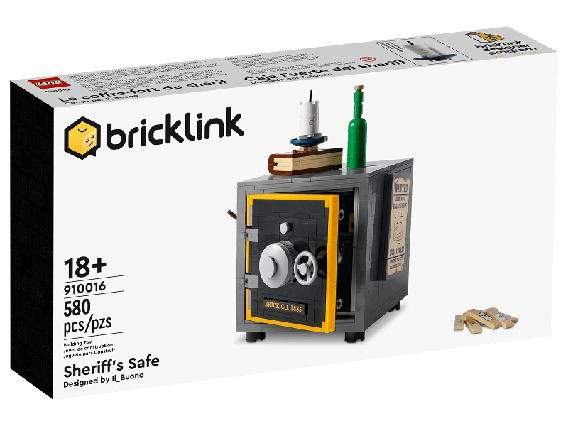 LEGO® BrickLink 910016 Sheriff's Safe