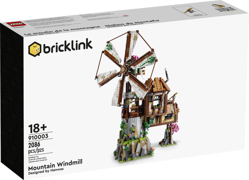 LEGO® BrickLink 910003 – Mountain Windmill