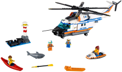 LEGO® City 60166 Výkonná záchranářská helikoptéra