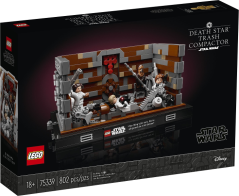 LEGO® Star Wars™ 75339 Drtič odpadků Hvězdy smrti diorama