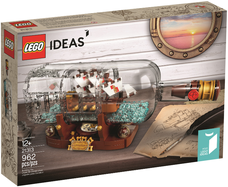 LEGO® Ideas 21313  Ship in a Bottle