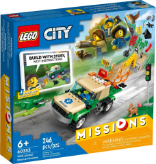LEGO® City 60353 Záchranné mise v divočině