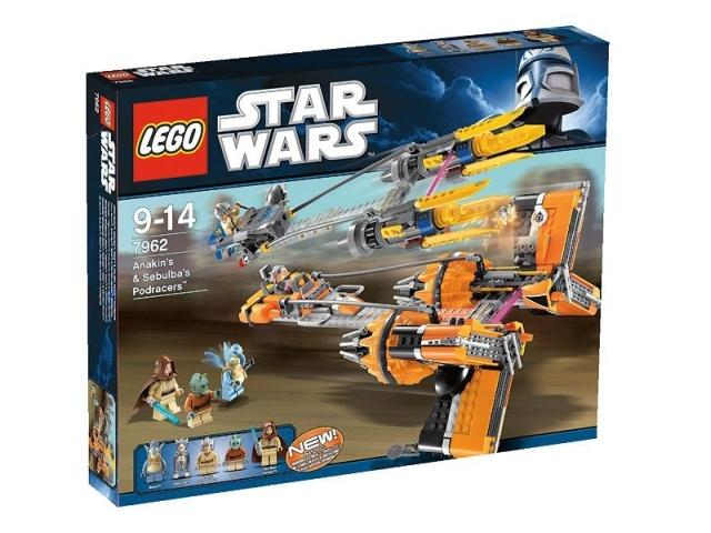 LEGO® Star Wars™ 7962 Anakin's and Sebulba's Podracer