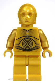 LEGO® figurka Star Wars™ sw0161 C-3PO - Pearl Gold with Pearl Gold Hands