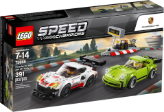 LEGO® Speed Champions 75888 Porsche 911 RSR a 911 Turbo 3.0